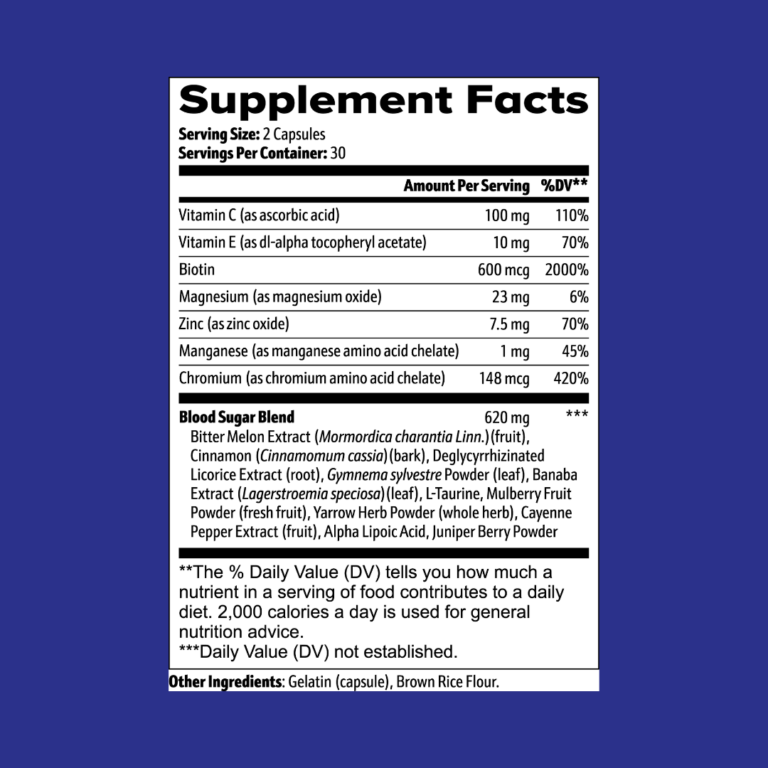 Normal Blood Sugar Support